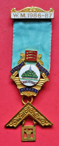 Masonic past master jewel - masonic,