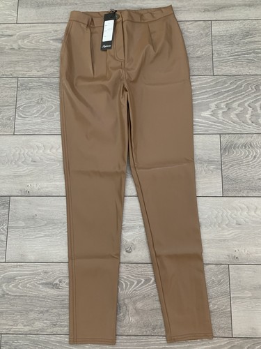 High waist leather - high, pu