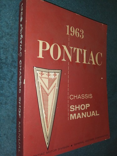 1963 pontiac shop manual - 1963,