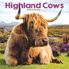 Highland Cows Calendar 2026 -