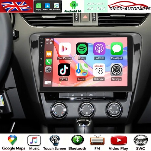 Dab 64gb android14 carplay car - android14,