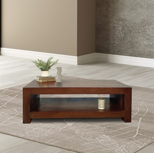 Solid mango wood coffee table - solid,