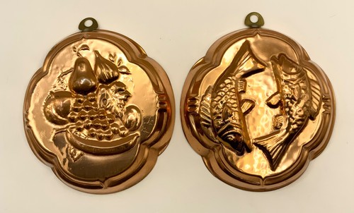 Vintage copper molds - vintage,