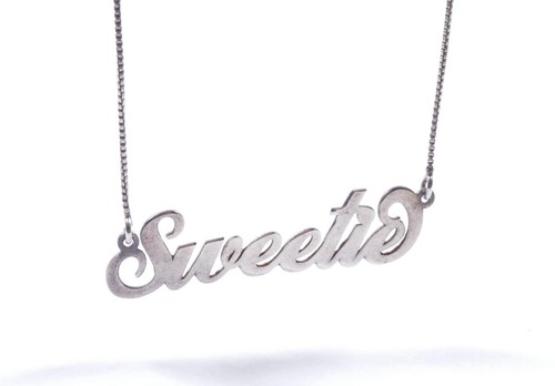 Sweetie necklace 925 sterling - necklace,