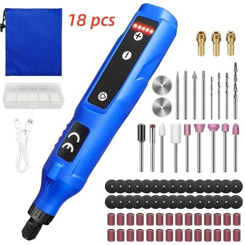 Cordless rotary multi - tool, w/