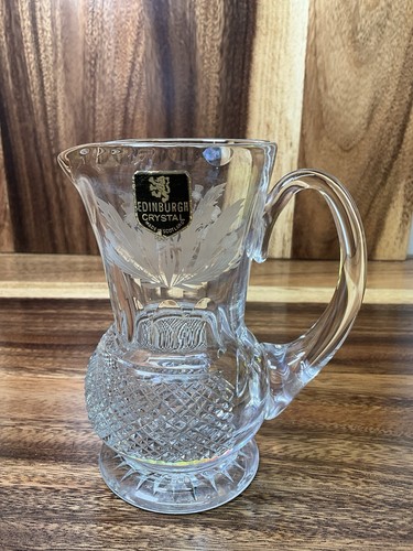 Edinburgh crystal pitcher jug - edinburgh,