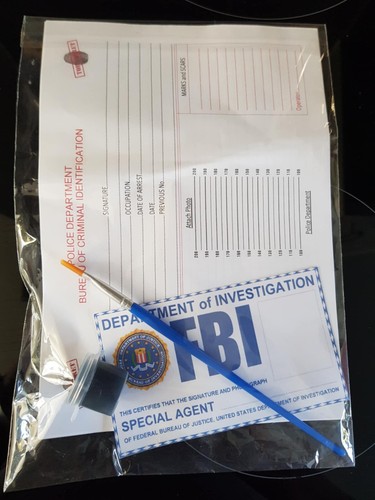 Fbi special agent csi - special, finger