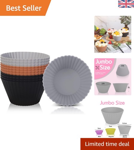 Jumbo silicone cupcake - 12,