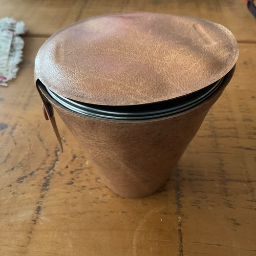 Vintage stirrup cups case - cups, in