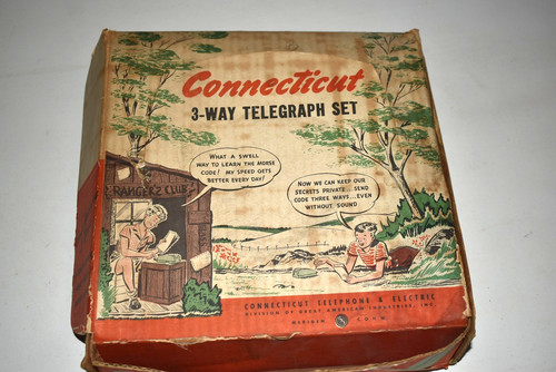 Vintage telegraph set - ,
