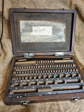  Carbide Slip Gauge Set empty