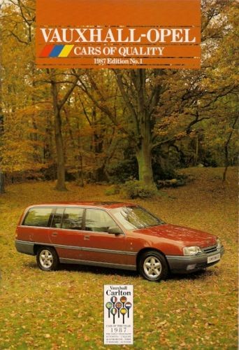 Vauxhall opel 1987 - 1987, 1