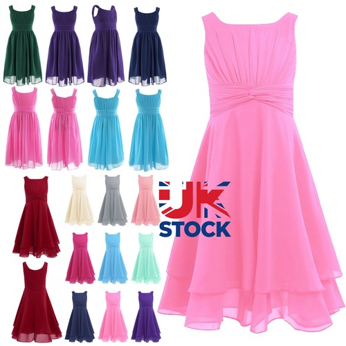 Kids pleated chiffon flower - pleated,