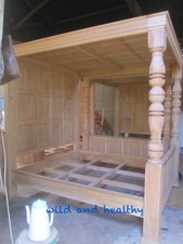 Super King Size Mahogany Four