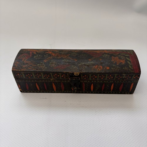 Antique indian painted - antique,
