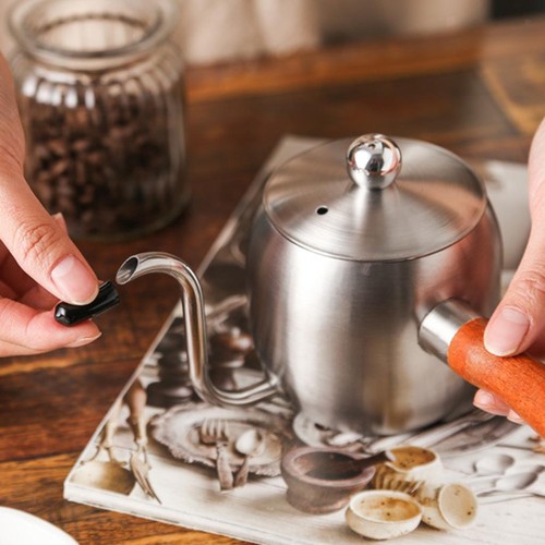 Small water kettle - kettle, silver
