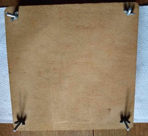 Flower press wooden 230 - flower, mm