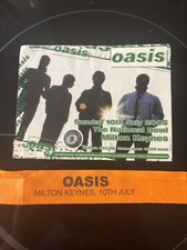 Oasis Ticket Stub - Milton