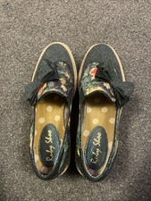 Ruby Shoo Herringbone Green