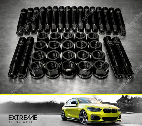 Wheel stud nut - +, conversion