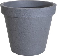 Grey Stone Large Plant Pot