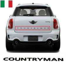 SCRITTA Countryman fregio stemma per Mini Cooper ONE D SD JOHN WORKS Posteriore