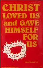 BIBLE TEXT POSTER  Christ