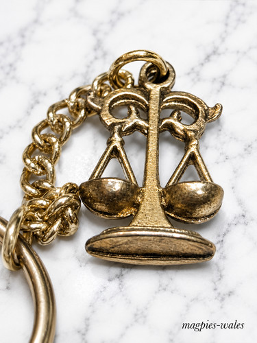 Vintage gold scales - scales, of
