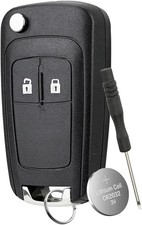 2 Buttons Car Key Fob Case