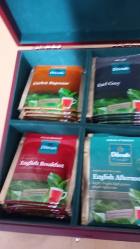 Dilmah wooden tea - , with