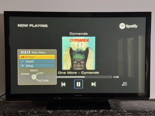Inch panasonic viera - 42-inch, plasma