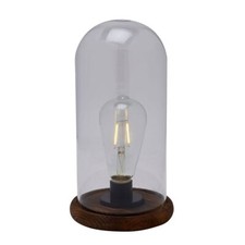 Hestia LED Light Up Glass Dome