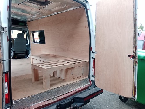 Shaped pull out campervan - shaped,