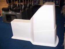 SMALL BOAT JOCKEY CONSOLE MOULDING ONLY: Rib Inflatable Seat Steering Open NEW