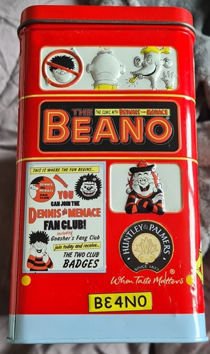 The beano tin huntley - beano, &