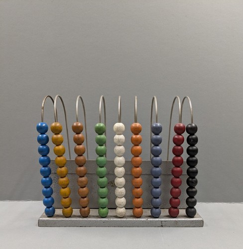 Vintage school abacus wooden - vintage,