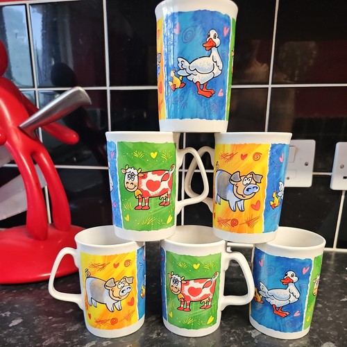 Vintage dunoon funky farm mug - funky,