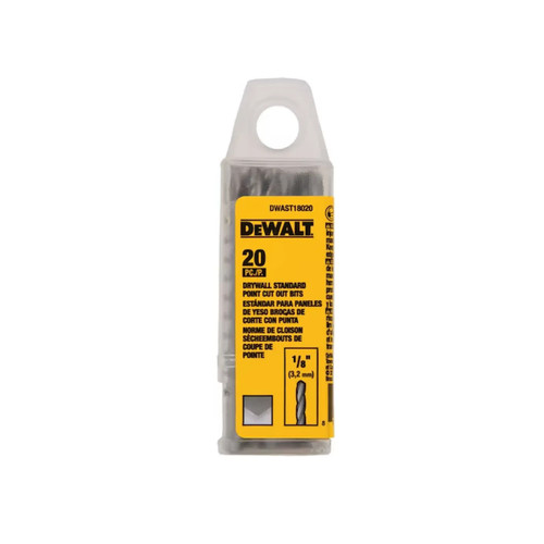 Dewalt standard point cut - standard, cut-out