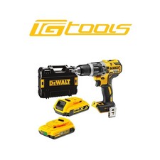 DeWalt DCD796NT Cordless 18V XR Brushless Combi Drill Set With 2 x 2Ah Batt,Case