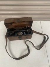 Vintage GPO (UK) / Army Bakelite Linesman Test Telephone Bakelite Model: 250A