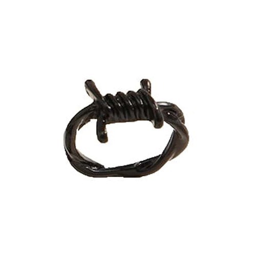 Black barbed wire - black,