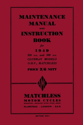 Matchless g3l g80l - matchless,