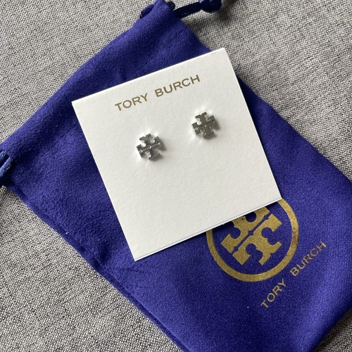 Tory burch faux - burch, silver