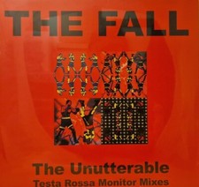 The Fall The Unutterable - Testa Rossa Monitor Mixes LP RSD Sealed GF UK 2019