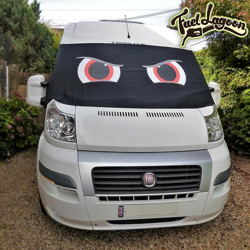 Motorhome screen cover curtain - motorhome,