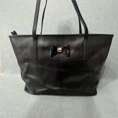 Ted baker black leather - baker, bow