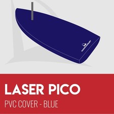 Laser Pico Boat Cover - Mast Up - Blue PVC