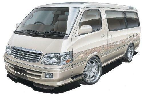 Aoshima toyota hiace - 1/24,