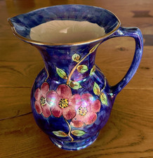 Art Deco Hand Painted Kensington Ware Lustre Jug / Vase