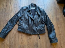 Vintage 1990s Black Leather